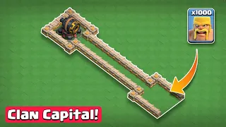 Giant Cannon vs Clan Capital Troops (Level 1) | Clash of Clans