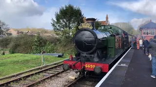 West Somerset Railway Returns To Steam With Guest 6695