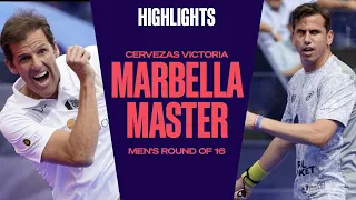 Highlights 🚹 Round of 16 (2) Cervezas Victoria Marbella Master 2022