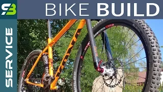 DIY. How To Build A Bike. Kona Explosif Project On Sram GX Eagle. Tutorial.