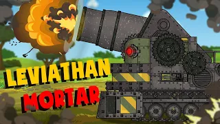 Leviathan Mortar break the Magic gate - Cartoons about tanks