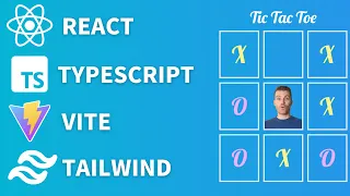 Learning React, Typescript, Tailwind and Vite with Tic Tac Toe