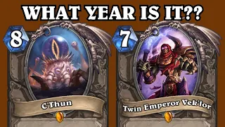 This Game Felt Like 2016 Again! | C'Thun Druid