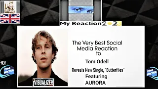 C-C Euro Pop Music Tom Odell - Butterflies (feat. AURORA) | Official Music Visualiser