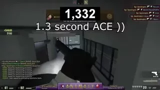 ЗА 1 СЕКУНДУ ЭЙС С ГЛОКА| 1 second ACE With Glock