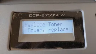 Brother DCP - B7535DW Printer Cartridge Reset | How to Solve Replace Toner Error