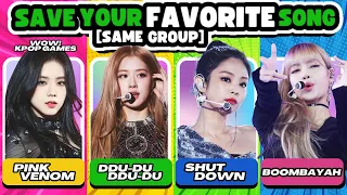 SAVE YOUR FAVORITE KPOP SONG ✅ | SAVE 1 DROP 3 | WOW KPOP GAMES | KPOP QUIZ 2024