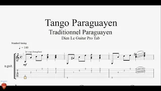 Tango Paraguayen - Guitar Lesson + TAB