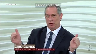 Ciro no Roda Viva - Pergunta sobre Educação