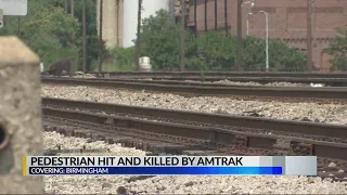 Pedestrian Hit and Killed By Amtrak