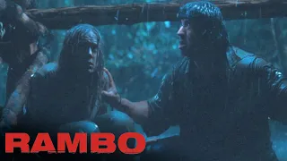 Rambo Helps Sarah Escape | Rambo