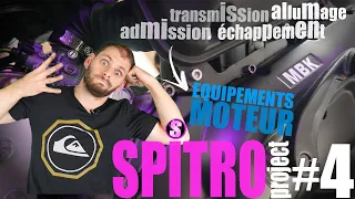 🥂Ca prend FORME !🥂 Assemblage et Adaptations des équipements moteur : SPITRO Project # 4⚙🔧