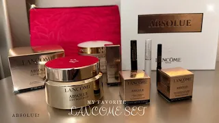 NEW Lancôme Absolue Set: Unboxing! + free gift