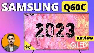 2023 - Samsung Q60C Review || 55 inch QLED TV || Hindi