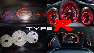 Honda Civic Type R - ACCELERATION Battle - (ek9 vs ep3 vs fn2 vs fk2 vs fk8)