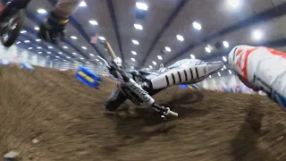 Big Crash on 85 at  GT ArenaCross