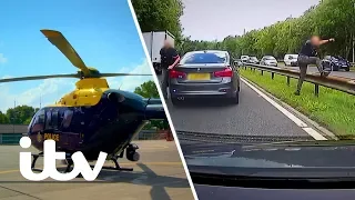 Police Hunt Down a Fleeing Murder Plot Suspect | 999: Britain From Above | ITV