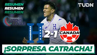 Resumen y goles | Honduras 2-1 Canadá | Nations League 2022 | TUDN