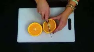 How To Cut an Orange