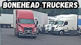 TRUCK STOP FAILS! | Bonehead Truckers