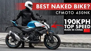 CFMOTO 450NK is the BEST Naked Bike in its Class!! TOP SPEED REVIEW