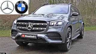 MERCEDES GLS 2020 vs BMW X7 2020 - FULL REVIEW Interior Exterior DETAILS