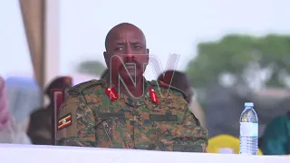 Gen. Museveni tells officers not to regard army as a job