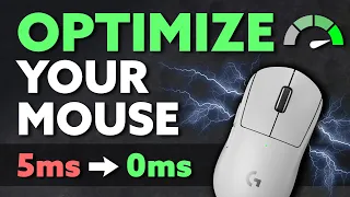 How To Get NO INPUT DELAY On Your Mouse! 🔧 (Get Lower Latency)