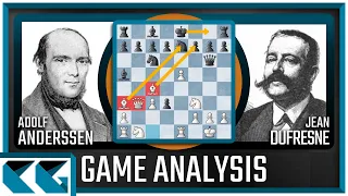 The Historic Brilliance of the Evergreen Game // Anderssen vs Dufresne // Berlin (1852)