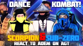 Mortal Kombat On AGT!? Scorpion & Sub-Zero React | MK11 PARODY!