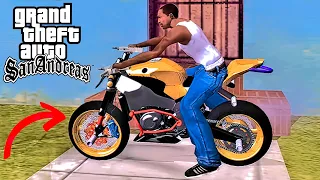 Secret Honda CBR 1000RR Stunt Bike Location in GTA San Andreas (Cheat Code)