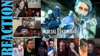 Mortal Kombat 11 - Official Frost Gameplay Reveal Trailer REACTIONS MASHUP