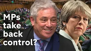 Has Parliament taken back control of Brexit after PM loses rebel amendment?