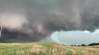 Merna, NE Tornado warned supercell June 8, 2020