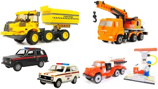 How to Build LEGO Russian Cars -KAMAZ, ZIL, LADA