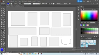 Adobe Illustrator Shaper Aracı Dikdörtgen Çizimleri ve Yapımı