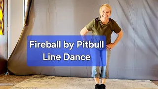 Fireball Line Dance with CatherineDiane @funkitupfitness  Music by Pitbull