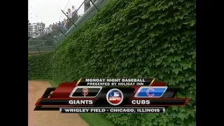 91 - Giants at Cubs - Monday, July 16, 2007 - 6:05pm CDT - ESPN