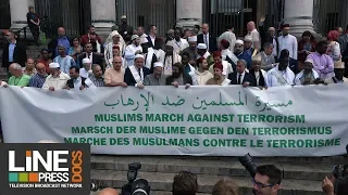 La marche des musulmans contre le terrorisme
