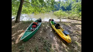 Kayaking and Camping on the Congaree River