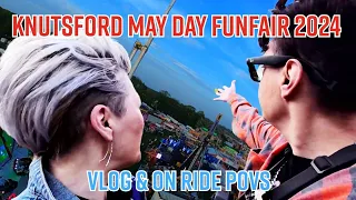 Knutsford May Day Weekend Funfair 2024 VLOG : Amazing value & brilliant rides!