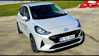 Test in premiera cu noul Hyundai i10 facelift 2024 cu motorul 1.2 MPI 84 CP si cutie robotizata AMT