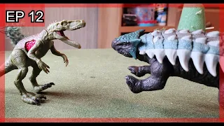 Dinosaurs Tournament ep 12 Herrarasaurus vs Ankylosaurus