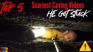 Scariest Caving Videos Gone Horribly Wrong: CLAUSTROPHOBIA TRIGGER WARNING