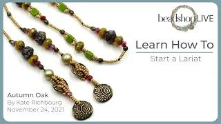 Beadshop LIVE: Make a Knotted Lariat with Kate