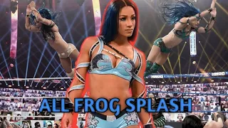 MERCEDES MONE { SASHA BANKS } ALL FROG SPLASH