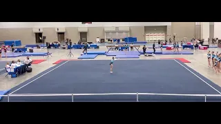 XCEL PLATINUM FLOOR ROUTINE--2022 CIRCLE OF STARS--9.675