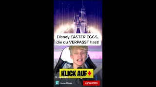 DISNEY EASTER EGGS, DIE DU VERPASST HAST! #shorts