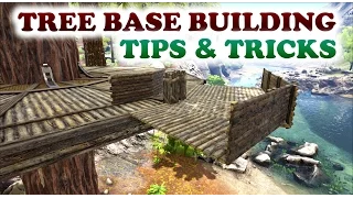 ARK | TREE BASE | Building Tips & Tricks | Closed Corners & Extending the Platform