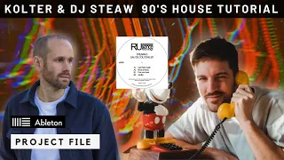 Kolter (aka Djoko) & Dj Steaw - STEAWKO 90's House From Scratch (Ableton Live Tutorial + Project)